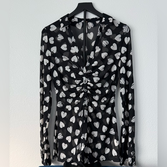 Free People Women’s Lucky Shirtee Size M - Picture 11 of 13